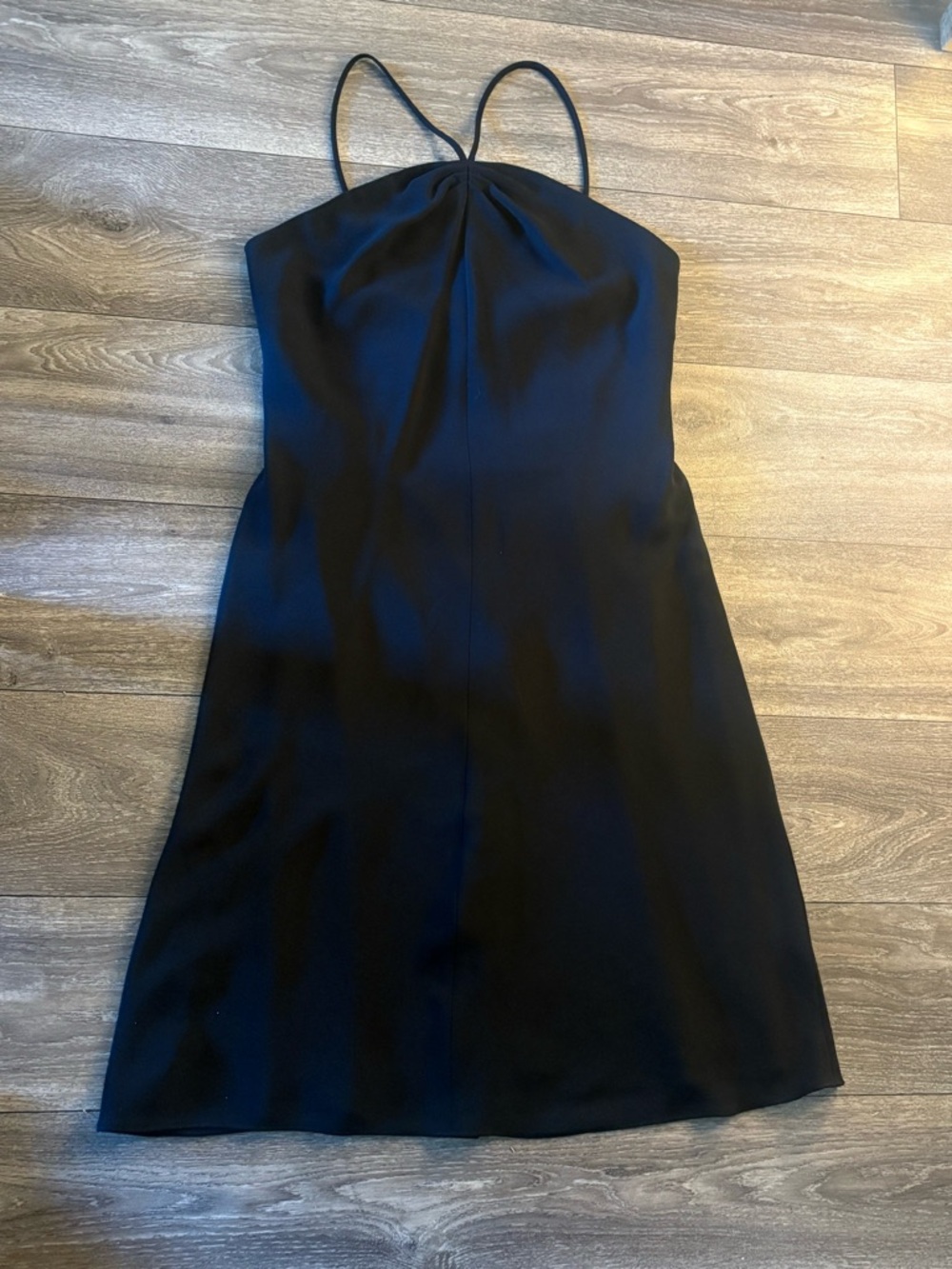 Vintage 90’s Evan-Picone Black Spaghetti-Strap Mini Dress
